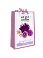 Dahlia Purple Love MIX * 4 Pc / shopping bag