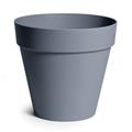 Pot Essence Rio Pebble Grey plastic D26 H22.2  (Mg)