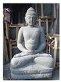 Bouddha assis avec bol Ht 62 cm