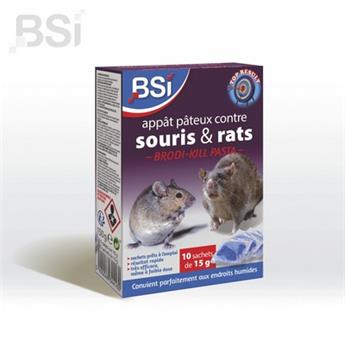 Rat et Souris Brodi-kill appât en sachets BSI Résistant à l´humidité