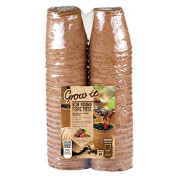 Pot Coco biodégradable 8cm * 48 pcs Grow-IT (TP)